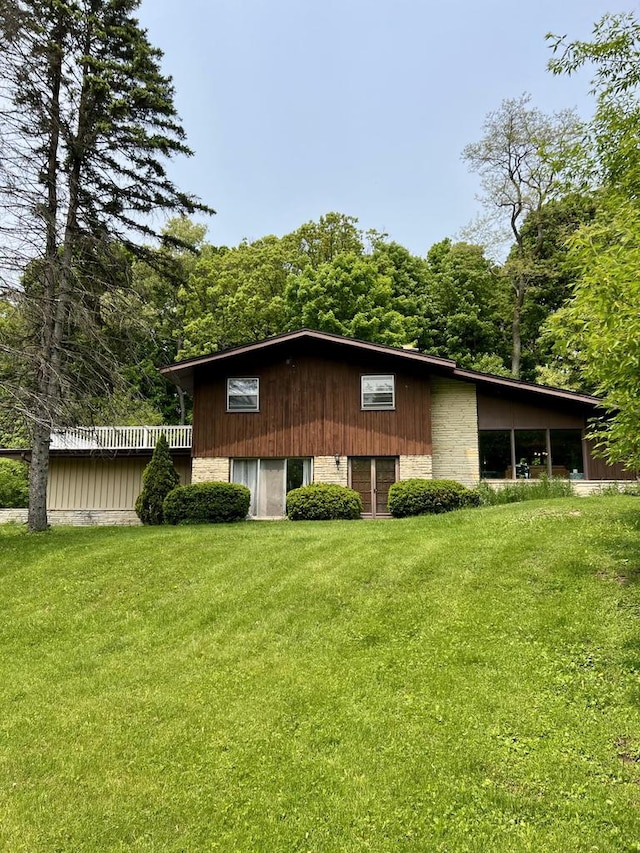 5116 S 84th St, Greendale, WI 53129 - view of side of property featuring a yard