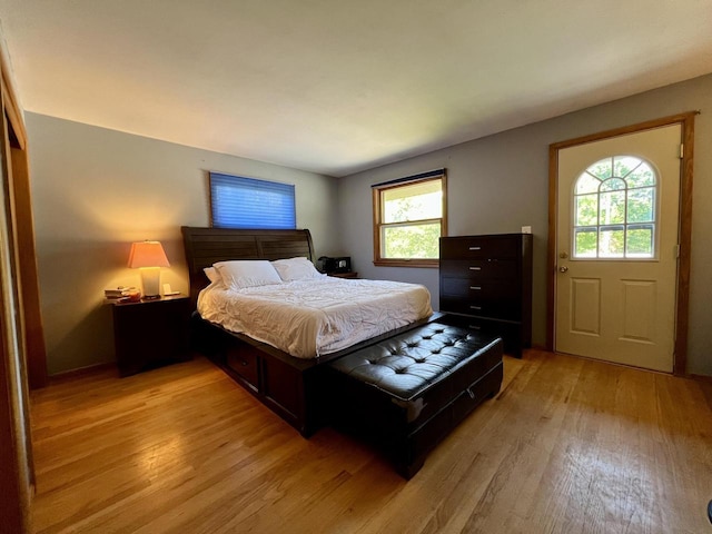 5116 S 84th St, Greendale, WI 53129 - bedroom with light wood-type flooring