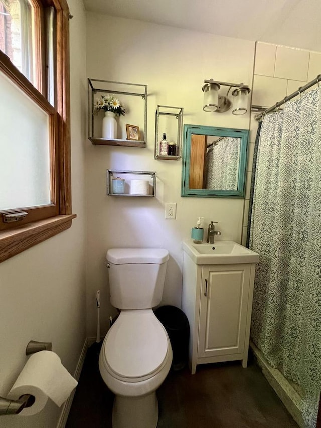 5116 S 84th St, Greendale, WI 53129 - full bathroom with vanity and curtained shower