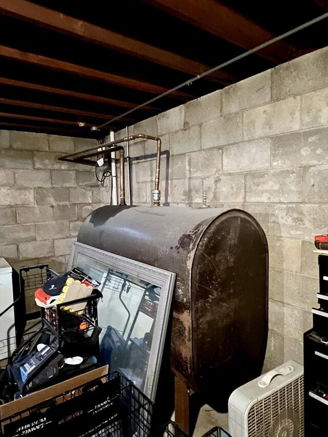 5116 S 84th St, Greendale, WI 53129 - basement view of oil tank