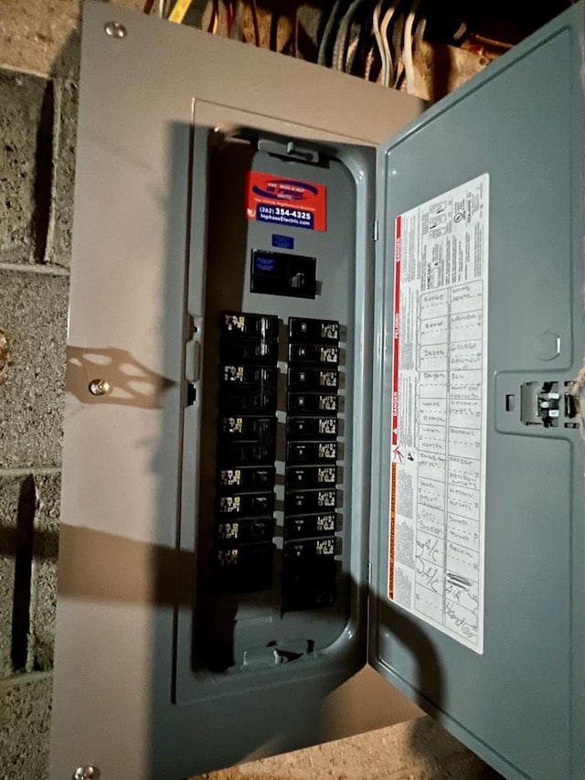 5116 S 84th St, Greendale, WI 53129 - utilities with electric panel