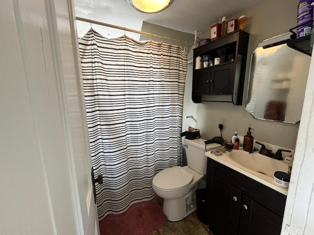 2928 N Humboldt Blvd Unit 2930, Milwaukee, WI 53212 - full bath with vanity, a shower with shower curtain, and tile patterned flooring