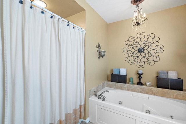 3259 Emmertsen Rd, Racine, WI 53406 - full bathroom featuring a tub with jets