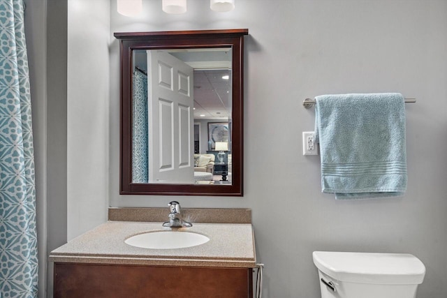 3259 Emmertsen Rd, Racine, WI 53406 - full bath featuring vanity and toilet