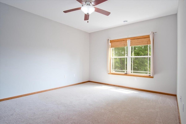 6701 Fairhaven Rd Unit 202, Madison, WI 53719 - empty room with carpet floors and a ceiling fan