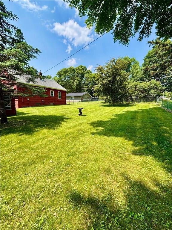 306 Pleasant Ave, Frederic, WI 54837 - view of yard