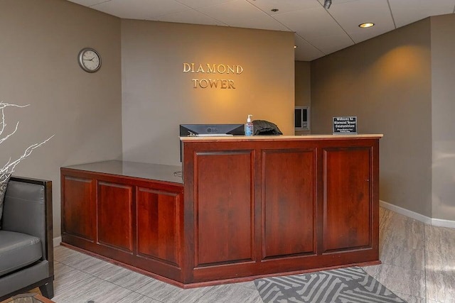 1633 N Prospect Ave Unit 18F, Milwaukee, WI 53202 - reception area with recessed lighting