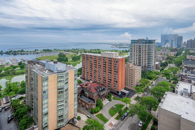 1633 N Prospect Ave Unit 18F, Milwaukee, WI 53202 - view of urban area with a nearby body of water