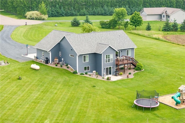 4801 358th St, Stanley, WI 54768 - view from above of property