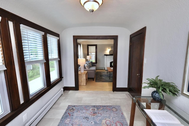 1522 S Sunny Slope Rd, New Berlin, WI 53151 - hall with baseboard heating