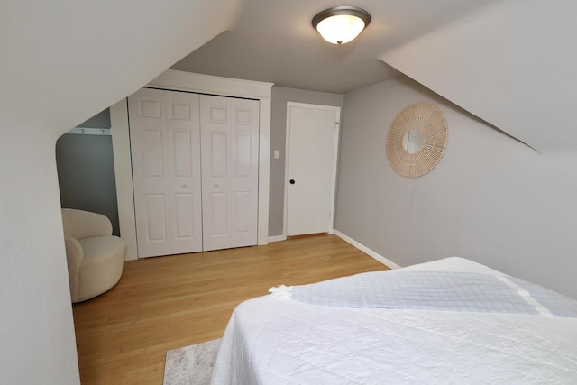 1522 S Sunny Slope Rd, New Berlin, WI 53151 - bedroom featuring wood finished floors and a closet
