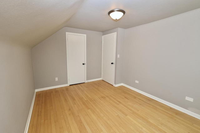 1522 S Sunny Slope Rd, New Berlin, WI 53151 - additional living space with light wood-style floors and vaulted ceiling