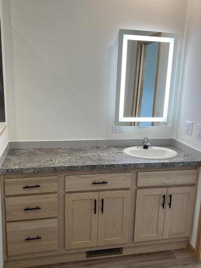 501 View St, Tomah, WI 54660 - bathroom featuring vanity