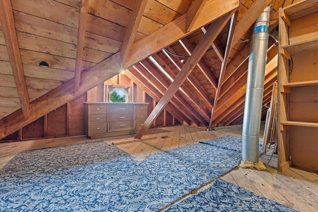 10836 W Fiebrantz Ave, Wauwatosa, WI 53222 - view of unfinished attic
