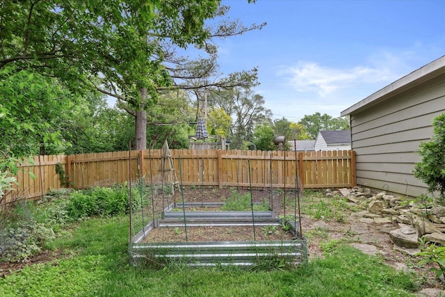 10836 W Fiebrantz Ave, Wauwatosa, WI 53222 - view of yard with a vegetable garden