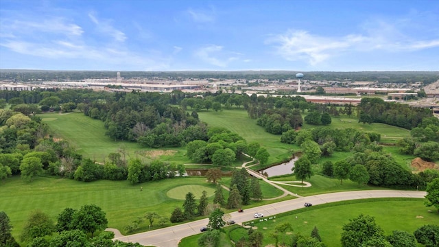 10836 W Fiebrantz Ave, Wauwatosa, WI 53222 - aerial view of a tree filled landscape and a golf club