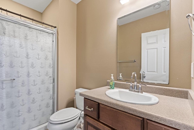 9414 Harvest Moon Ln, Verona, WI 53593 - full bath with a stall shower and vanity