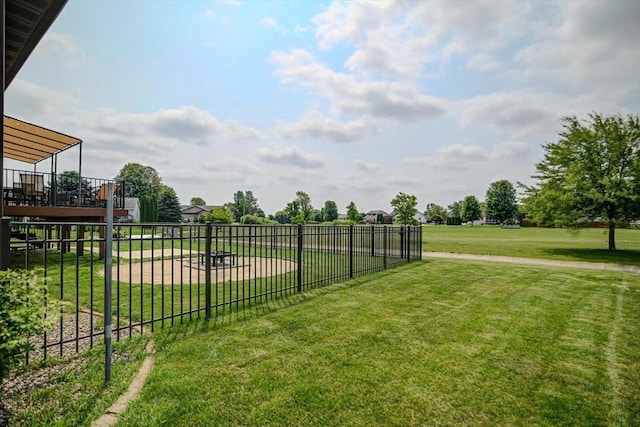 830 Violet Ln, Oregon, WI 53575 - view of yard