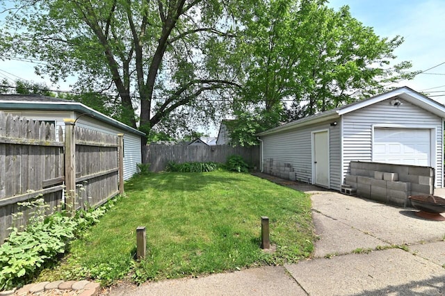 2517 Ashland Ave, Racine, WI 53403 - fenced backyard with an outdoor structure