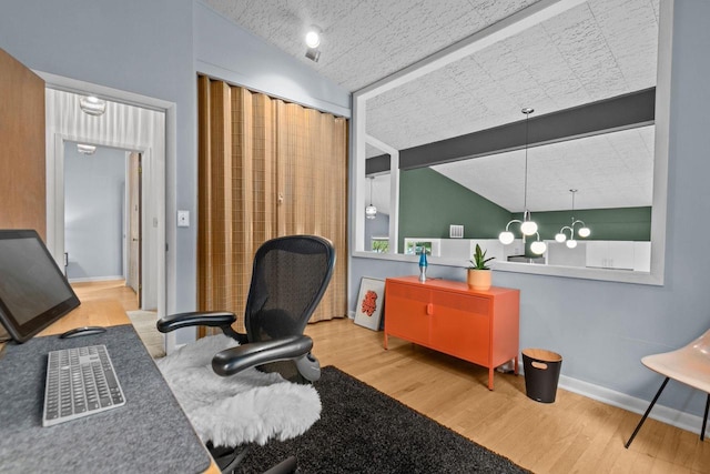 24 Hazelwood Dr, Stevens Point, WI 54481 - office featuring wood finished floors and baseboards