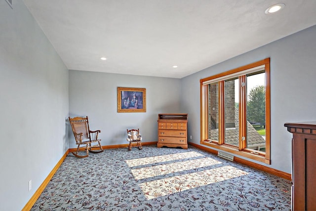 1434 43rd Ave, Kenosha, WI 53144 - living area featuring recessed lighting and carpet flooring
