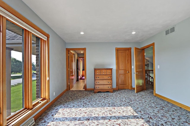 1434 43rd Ave, Kenosha, WI 53144 - bedroom featuring multiple windows, carpet, and recessed lighting