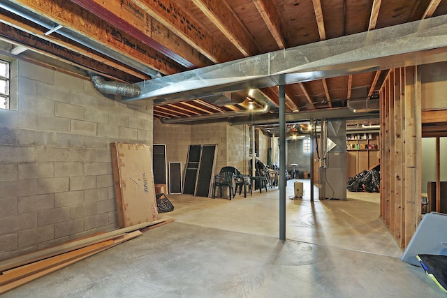 1434 43rd Ave, Kenosha, WI 53144 - below grade area with heating unit