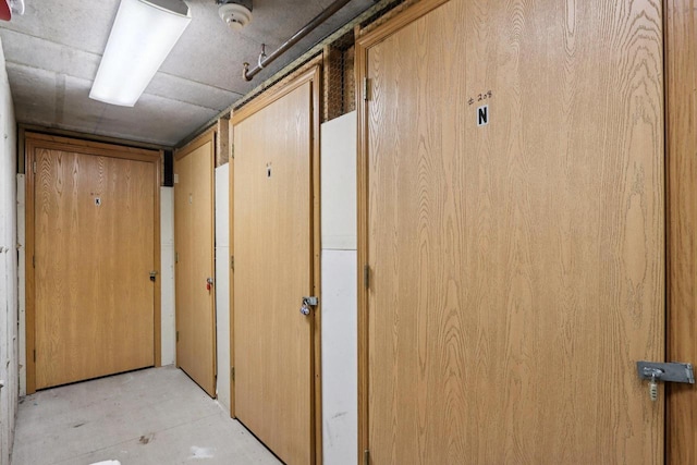 33A Grand Canyon Dr Unit 110, Baraboo, WI 53913 - hall with concrete flooring