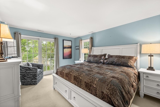 544 Maple Bluff Rd, Stevens Point, WI 54482 - bedroom featuring light colored carpet
