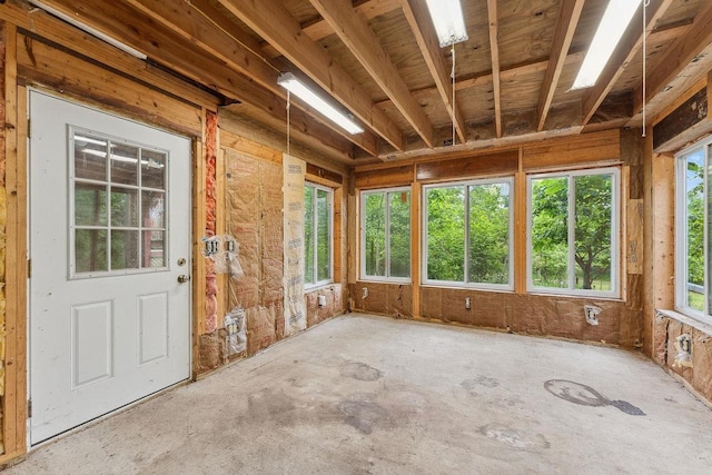 N3045 Lakeview Dr, Montello, WI 53949 - view of unfurnished sunroom
