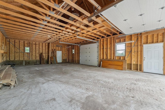 N3045 Lakeview Dr, Montello, WI 53949 - view of garage