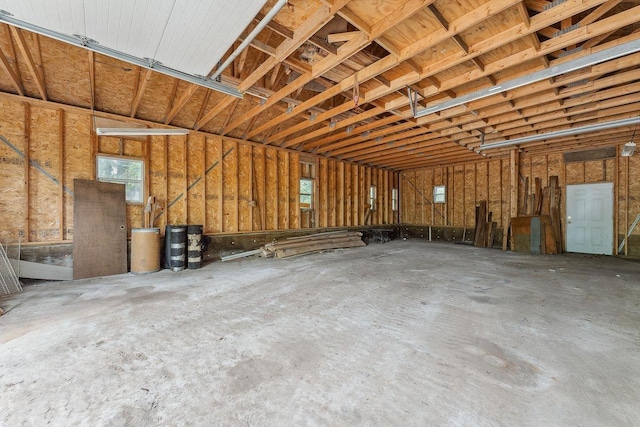 N3045 Lakeview Dr, Montello, WI 53949 - view of garage