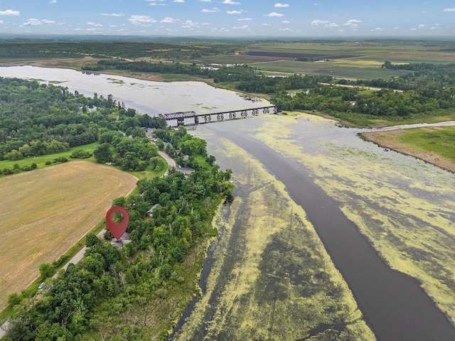 N3045 Lakeview Dr, Montello, WI 53949 - aerial view of property's location featuring rural landscape