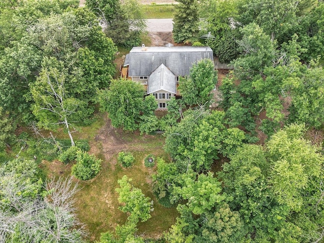 N3045 Lakeview Dr, Montello, WI 53949 - view from above of property