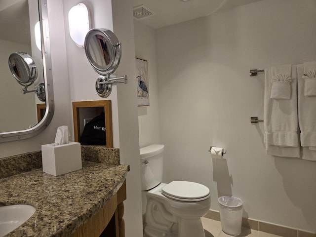 2400 E Geneva St Unit 1818, Delavan, WI 53115 - half bathroom with vanity and tile patterned flooring