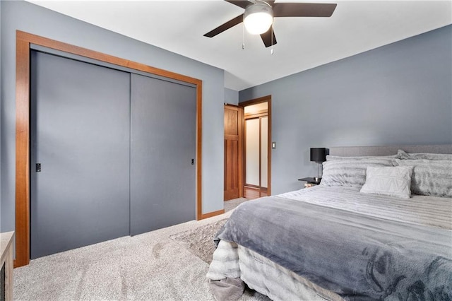 1516 Mitscher Ave, Eau Claire, WI 54701 - carpeted bedroom with a closet and a ceiling fan