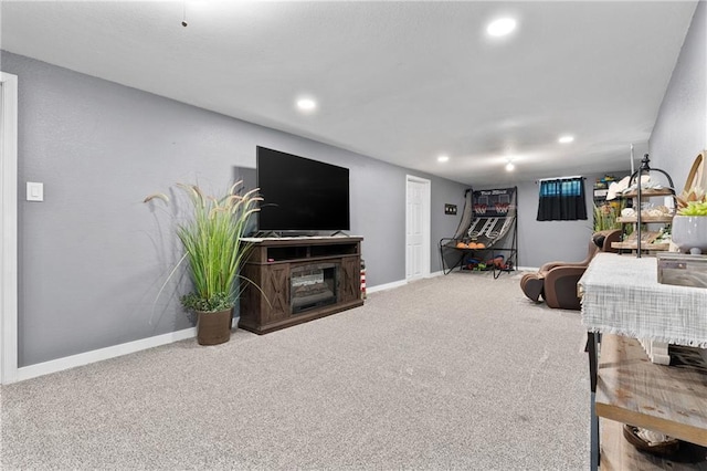 1516 Mitscher Ave, Eau Claire, WI 54701 - living area featuring recessed lighting and carpet