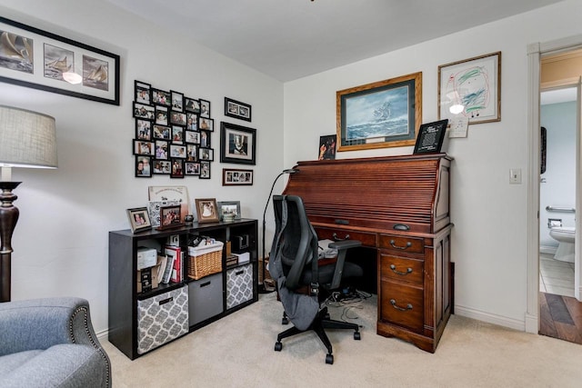 1801 N Mc Intosh Dr, Appleton, WI 54914 - carpeted office featuring baseboards