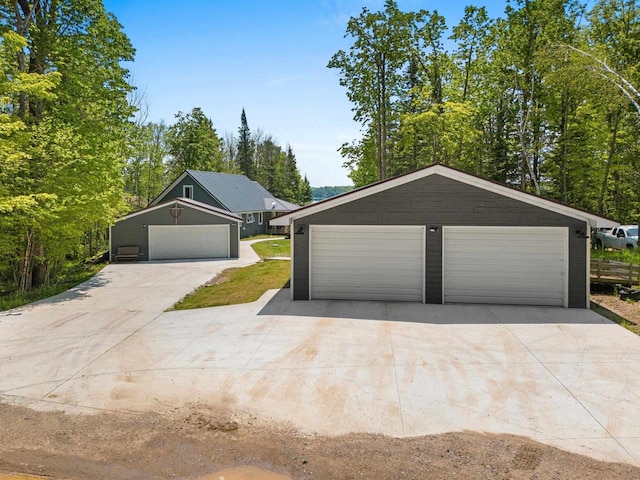 9071 Doemel Ln, Pickerel, WI 54465 - view of detached garage