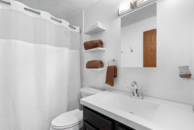 9071 Doemel Ln, Pickerel, WI 54465 - full bathroom featuring vanity and a shower with curtain