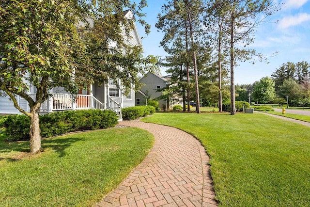 1020 Victorian Ln, Plover, WI 54467 - view of community featuring a lawn