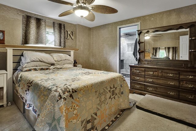 3933 Lovers Ln Unit 3935, 3937, 3939, 39, Slinger, WI 53086 - bedroom with carpet and a ceiling fan