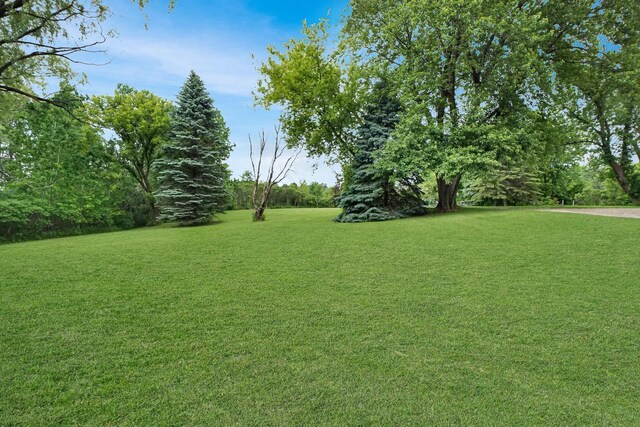 3933 Lovers Ln Unit 3935, 3937, 3939, 39, Slinger, WI 53086 - view of green lawn
