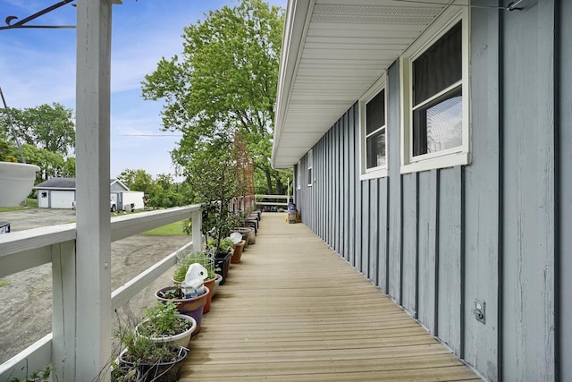 3933 Lovers Ln Unit 3935, 3937, 3939, 39, Slinger, WI 53086 - view of deck