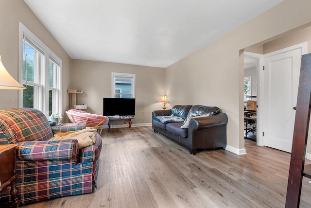 210 S Summit St, Appleton, WI 54914 - living room with wood finished floors and baseboards