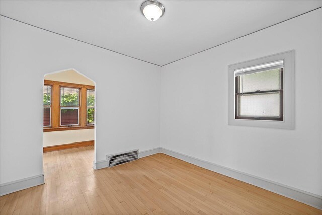 2767 S Herman St, Milwaukee, WI 53207 - unfurnished room featuring light wood-style floors and baseboards