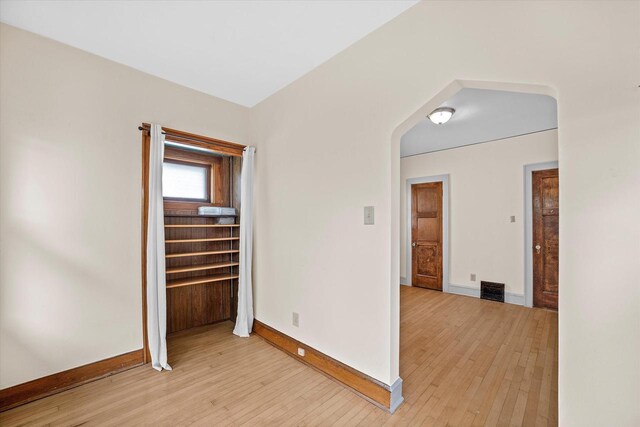 2767 S Herman St, Milwaukee, WI 53207 - spare room featuring light wood-type flooring