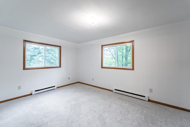1705 Stark St, Wausau, WI 54403 - carpeted spare room with a baseboard radiator