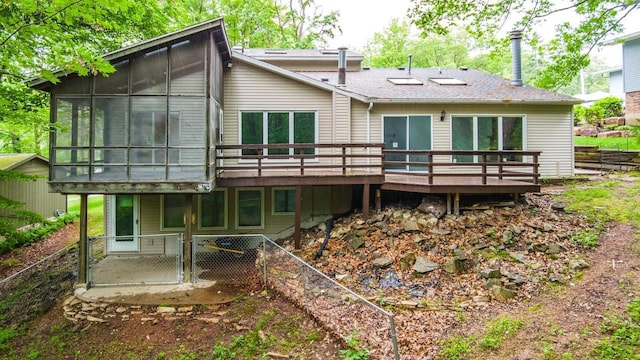 1705 Stark St, Wausau, WI 54403 - back of house featuring a deck