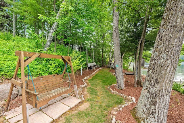 N5730 Parkway Rd, Pound, WI 54161 - view of yard